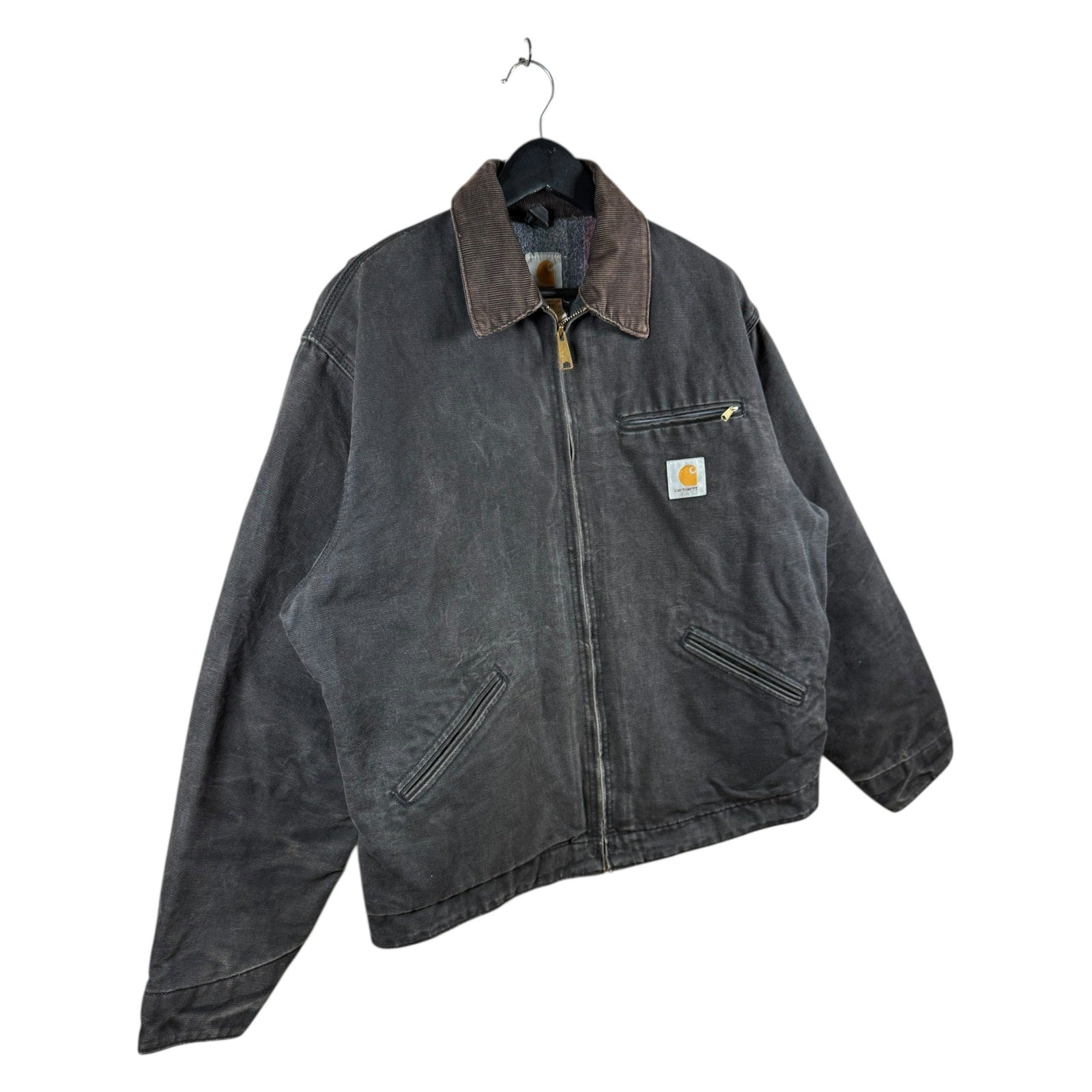 Vintage Carhartt Detroit Blanket Lined Workwear Jacket