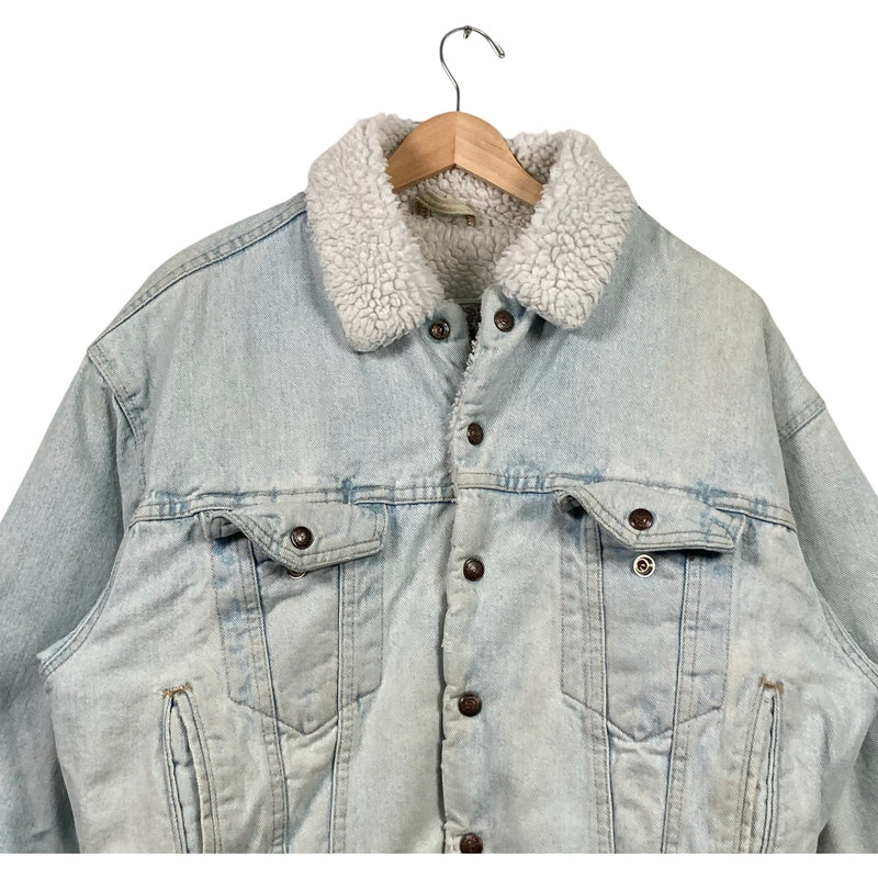 Vintage Levis Trucker Sherpa Lined Denim Jacket