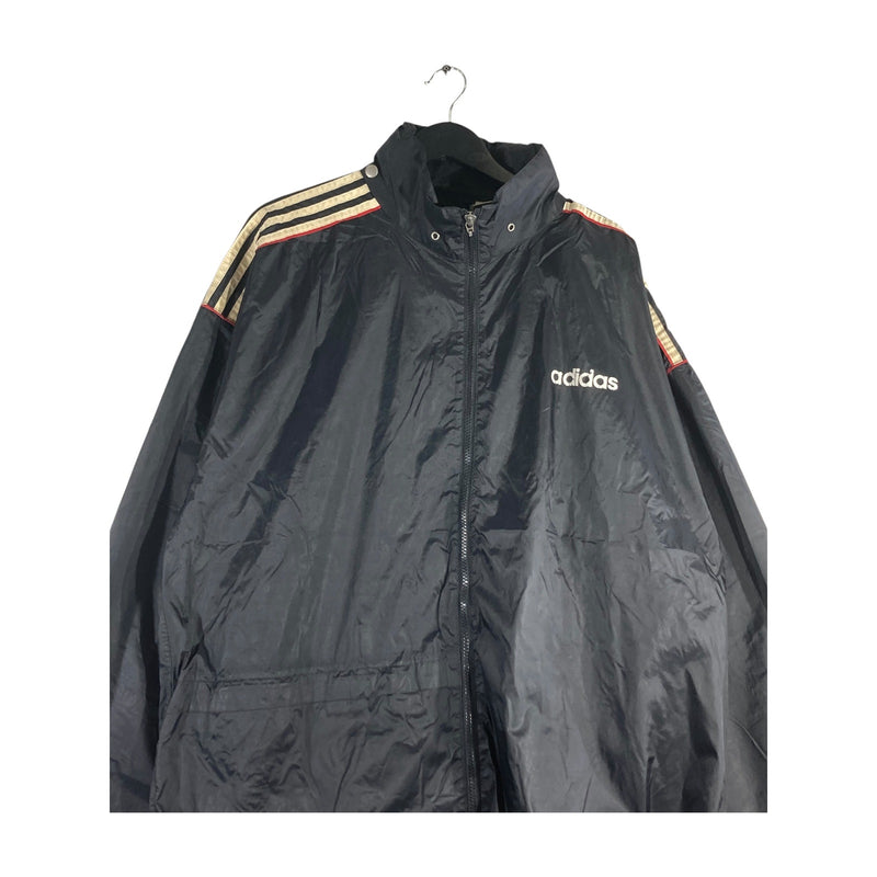 Vintage Adidas 3-Stripes Full Zip Windbreaker