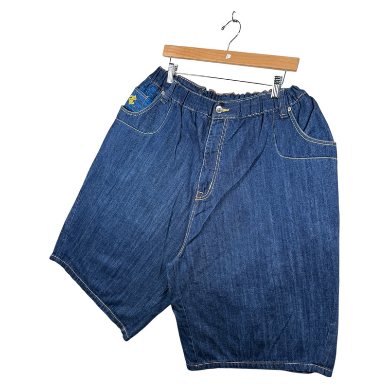 Vintage Utility Denim Shorts 36