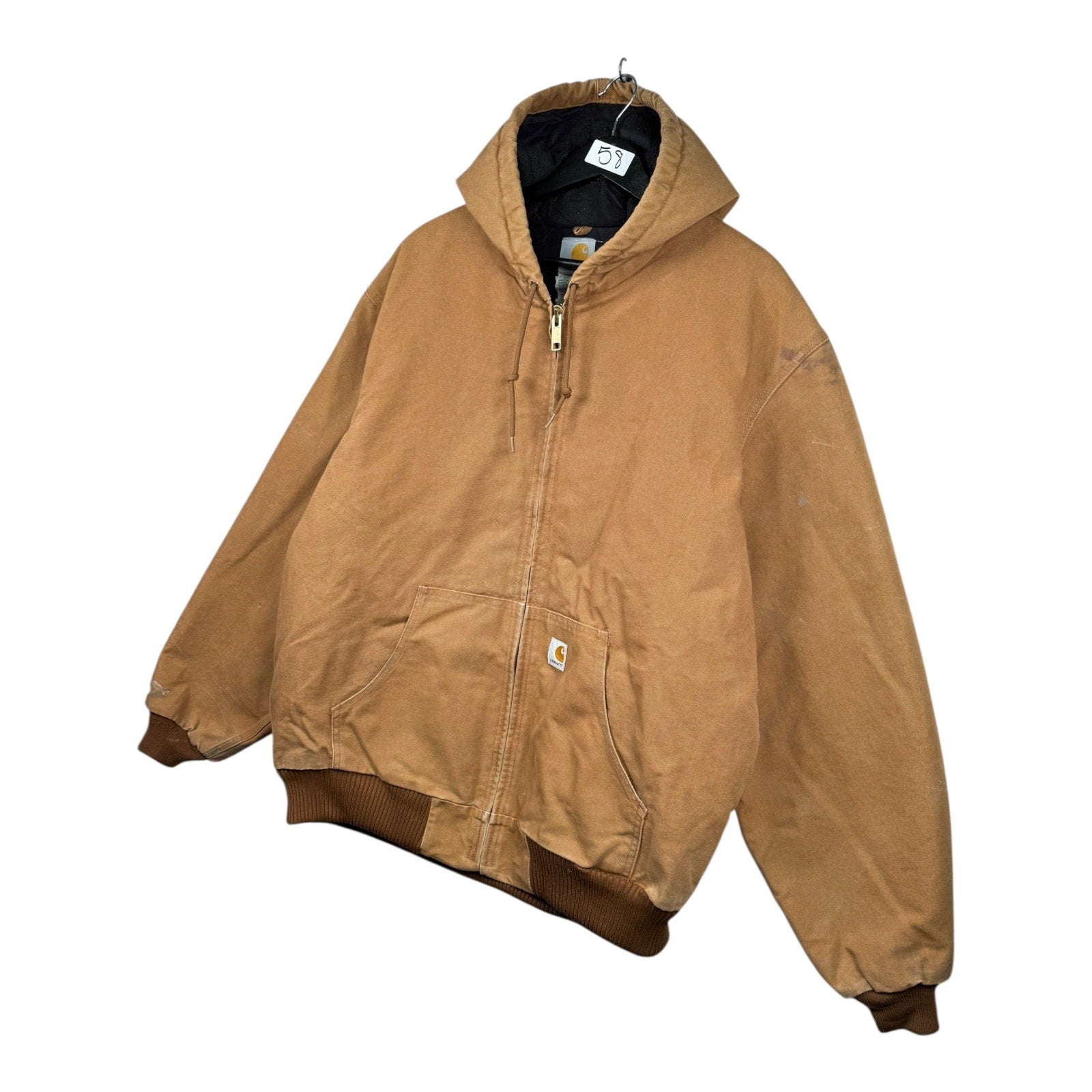 Vintage Carhartt Insulated Active Full Zip Hoodie