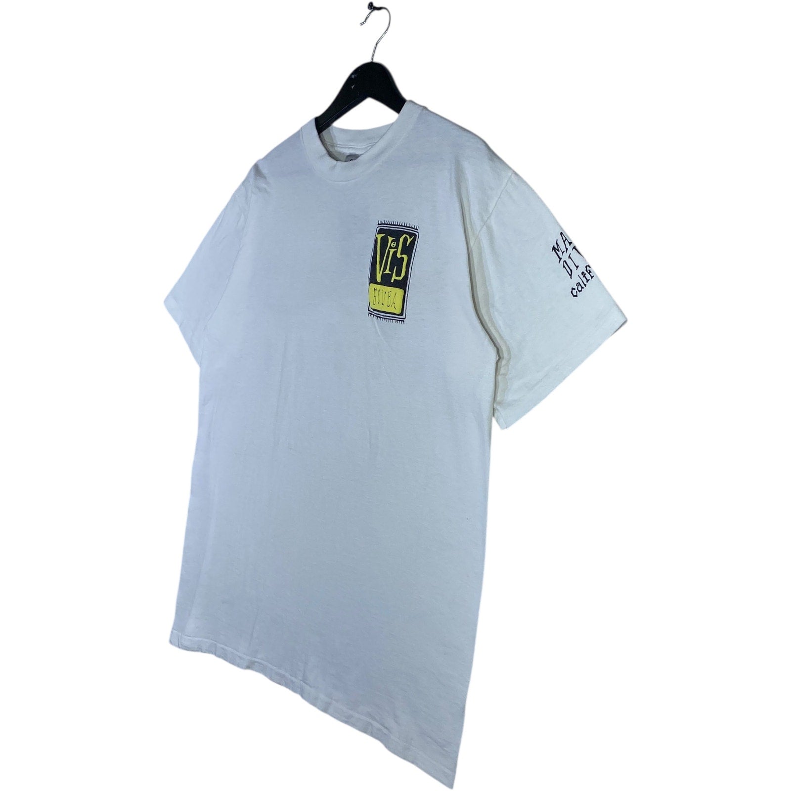 Vintage ViS Scuba Malibu Divers California T-Shirt