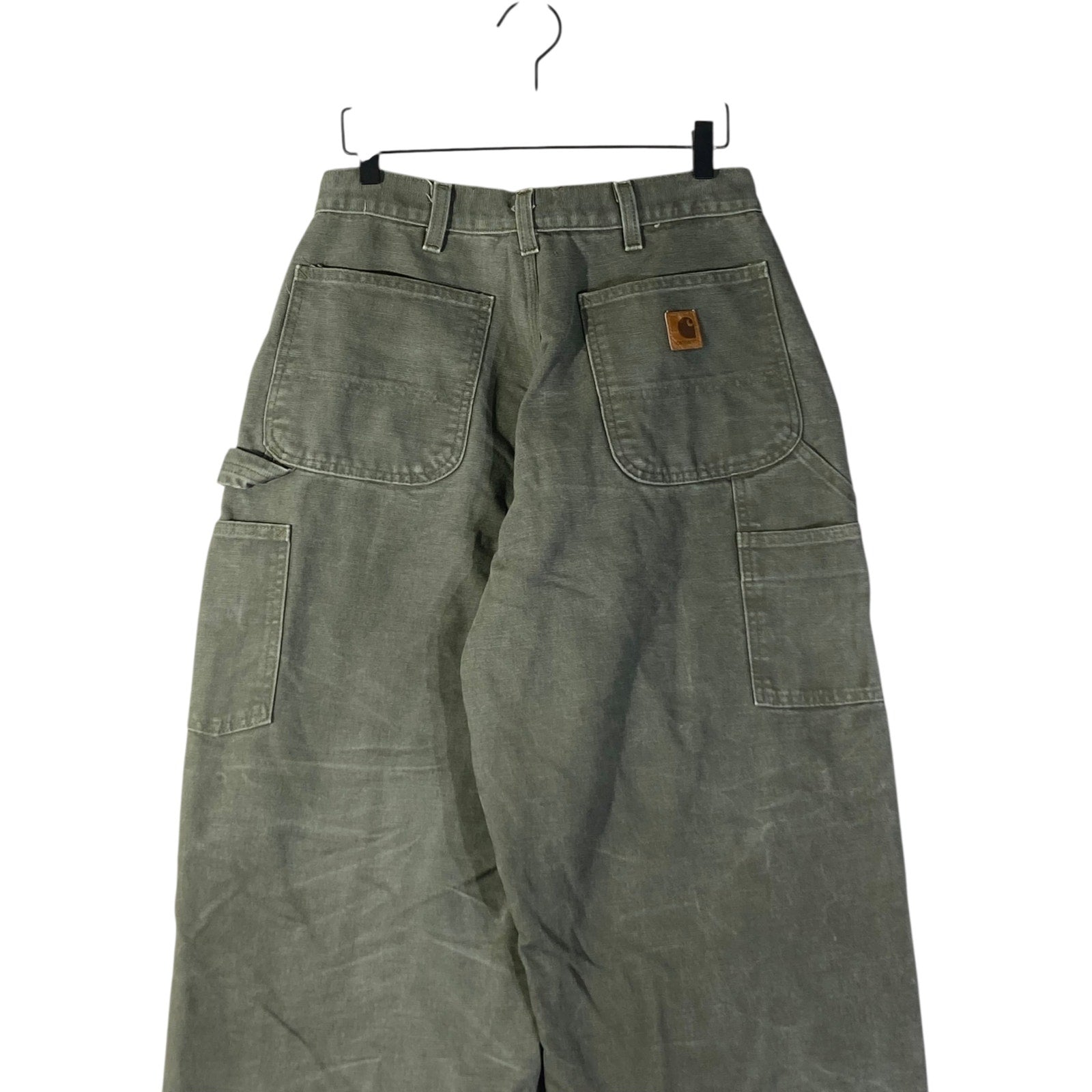 Vintage Carhartt Flannel Lined Work Pants 30x30