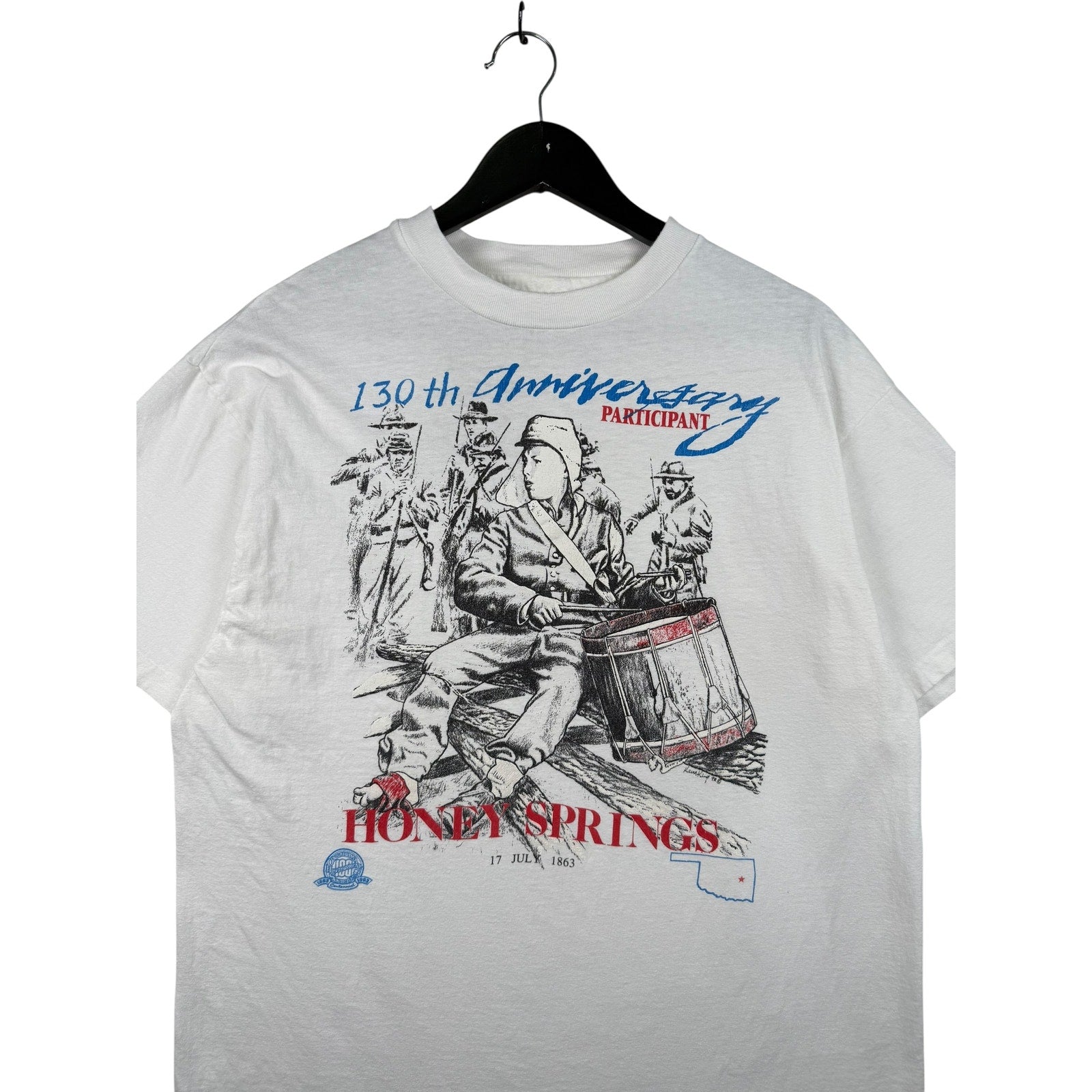 Vintage Honey Springs 130th Anniv Participant T-Shirt