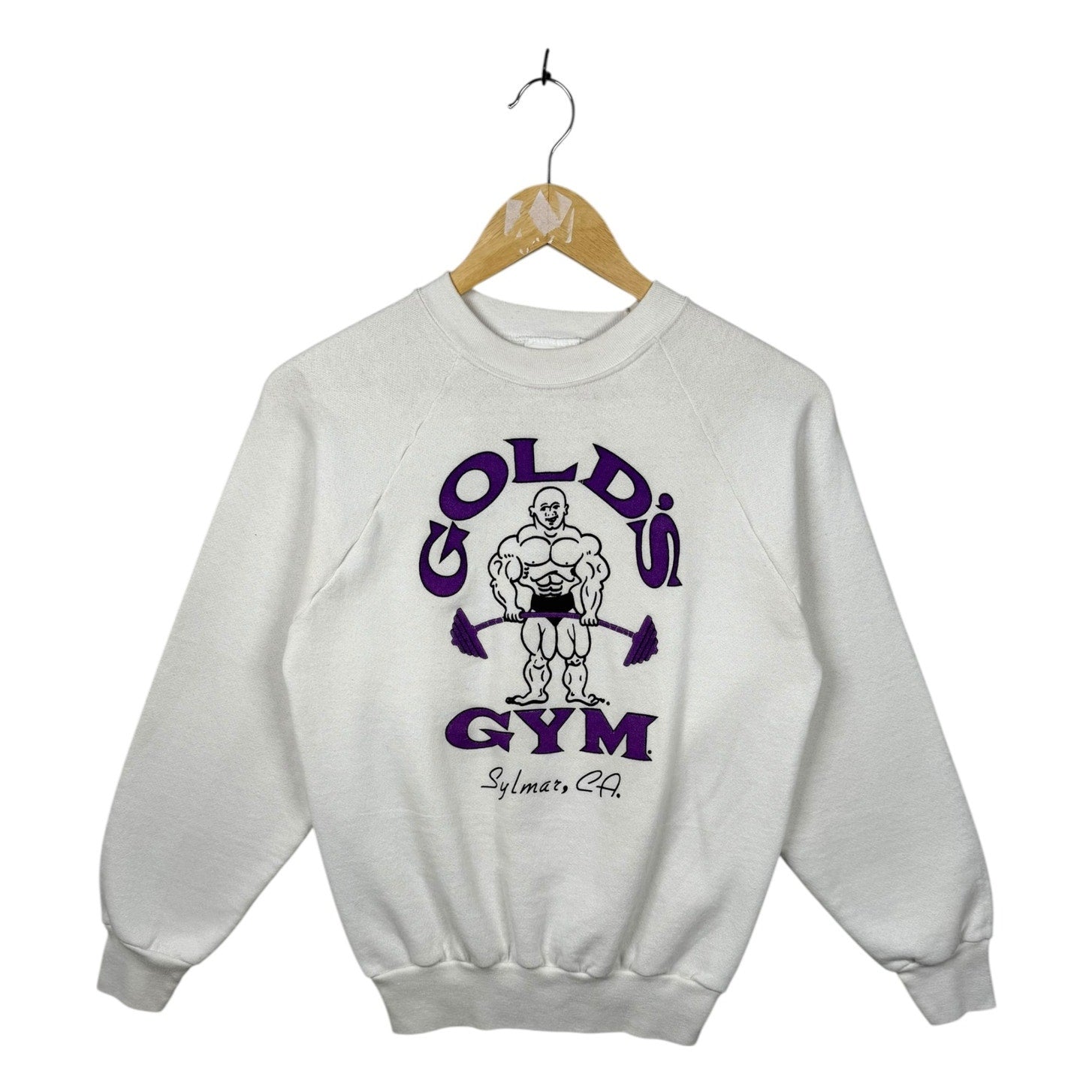 Vintage Gold’s Gym Sylmar CA Bodybuilder Crewneck