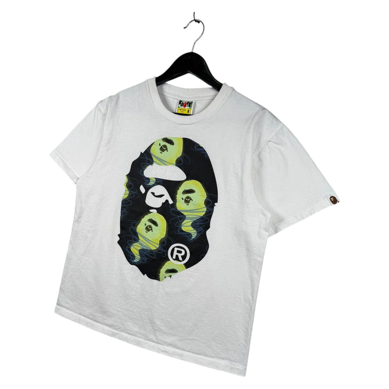 Vintage BAPE A Bathing Ape Multi Face T-Shirt