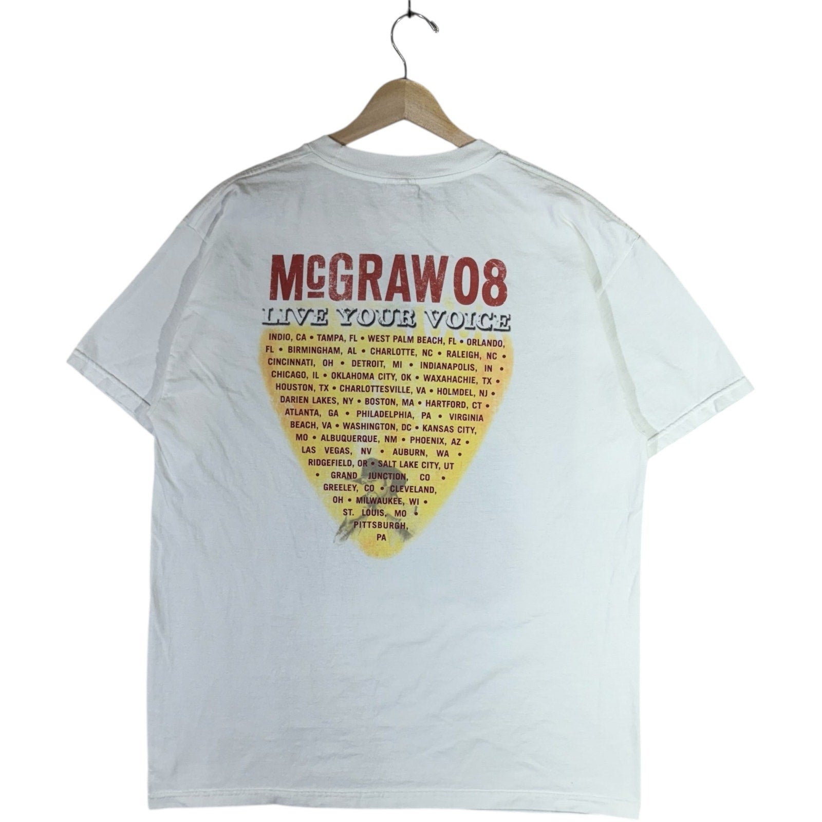 Tim McGraw Live Your Voice Tour Tee