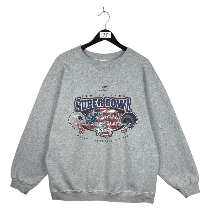 Vintage Reebok Super Bowl XXXVI Crewneck