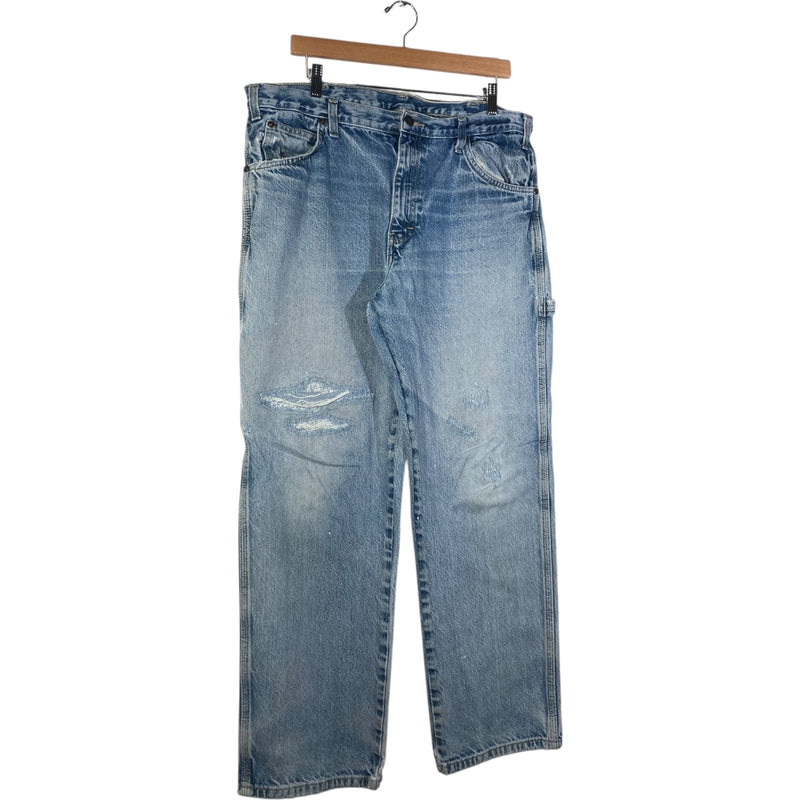 Vintage Dickies Distressed Carpenter Straight Denim Jeans 36