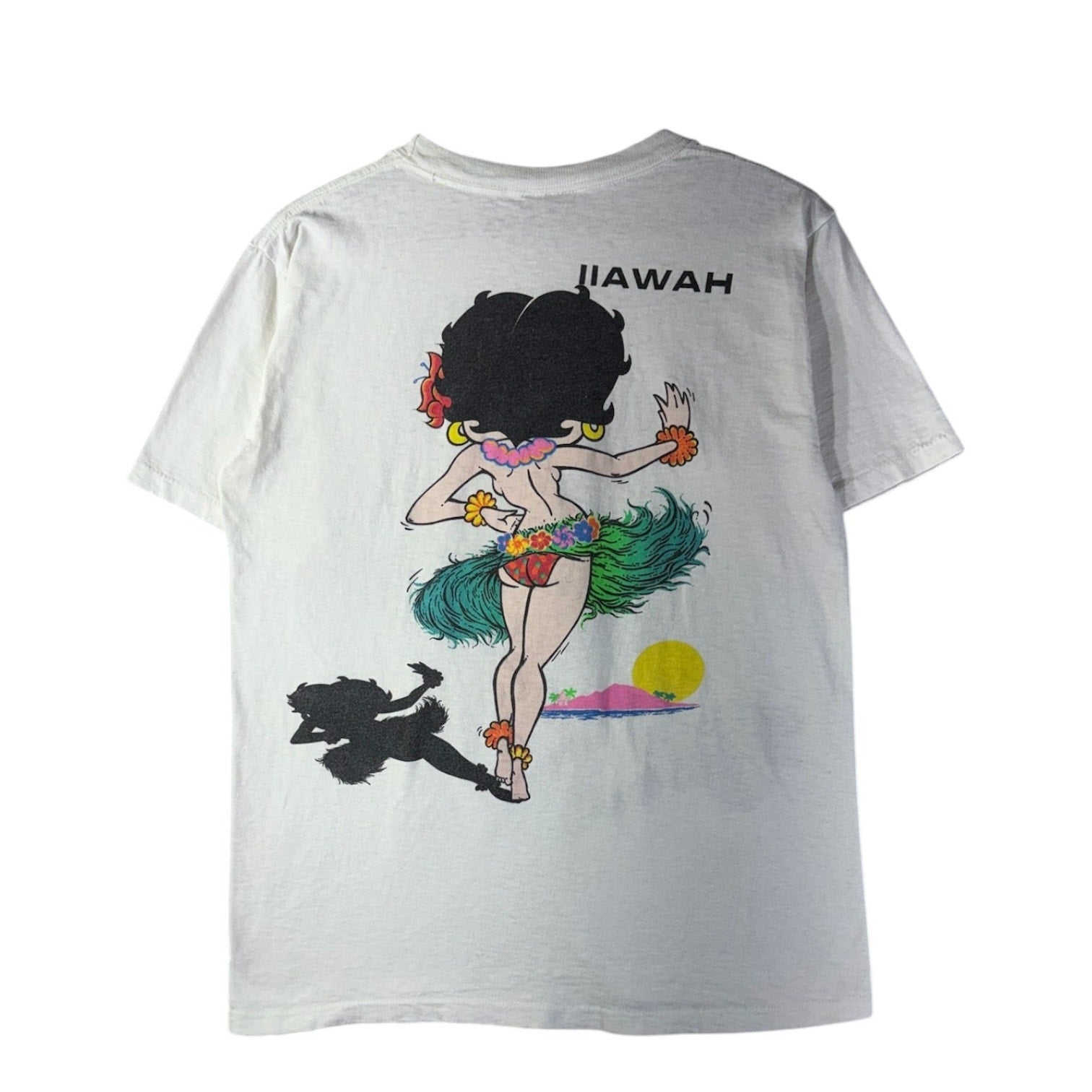Vintage Betty Boop Hawaii Dancer Graphic T-Shirt