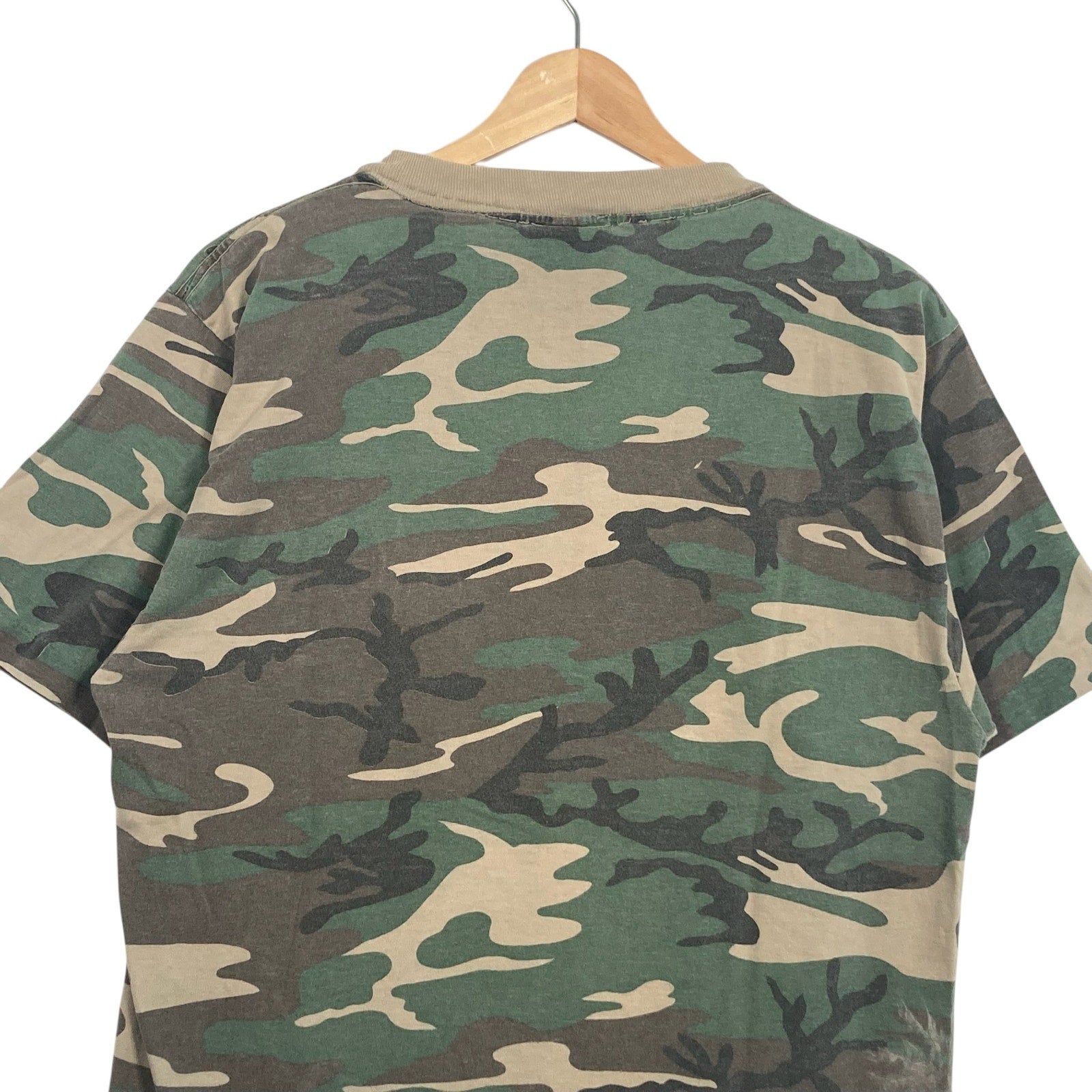 Vintage Sasquatch Camouflage Pocket Tee