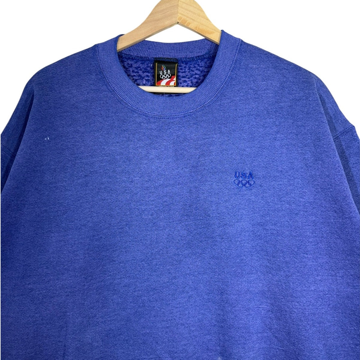 Vintage USA Olympics Logo Crewneck Large