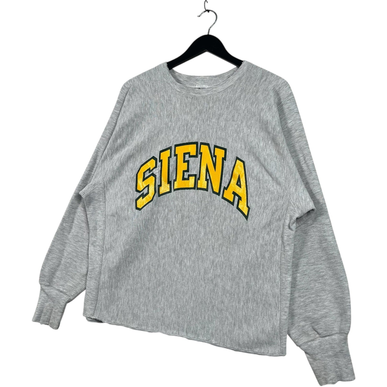 Vintage Champion Reverse Weave Siena College Spellout Crewneck