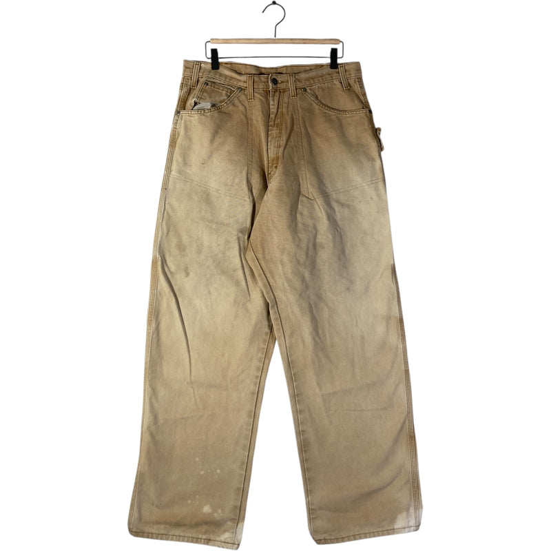 Vintage Dickies Washed Carpenter Work Pants 34x30