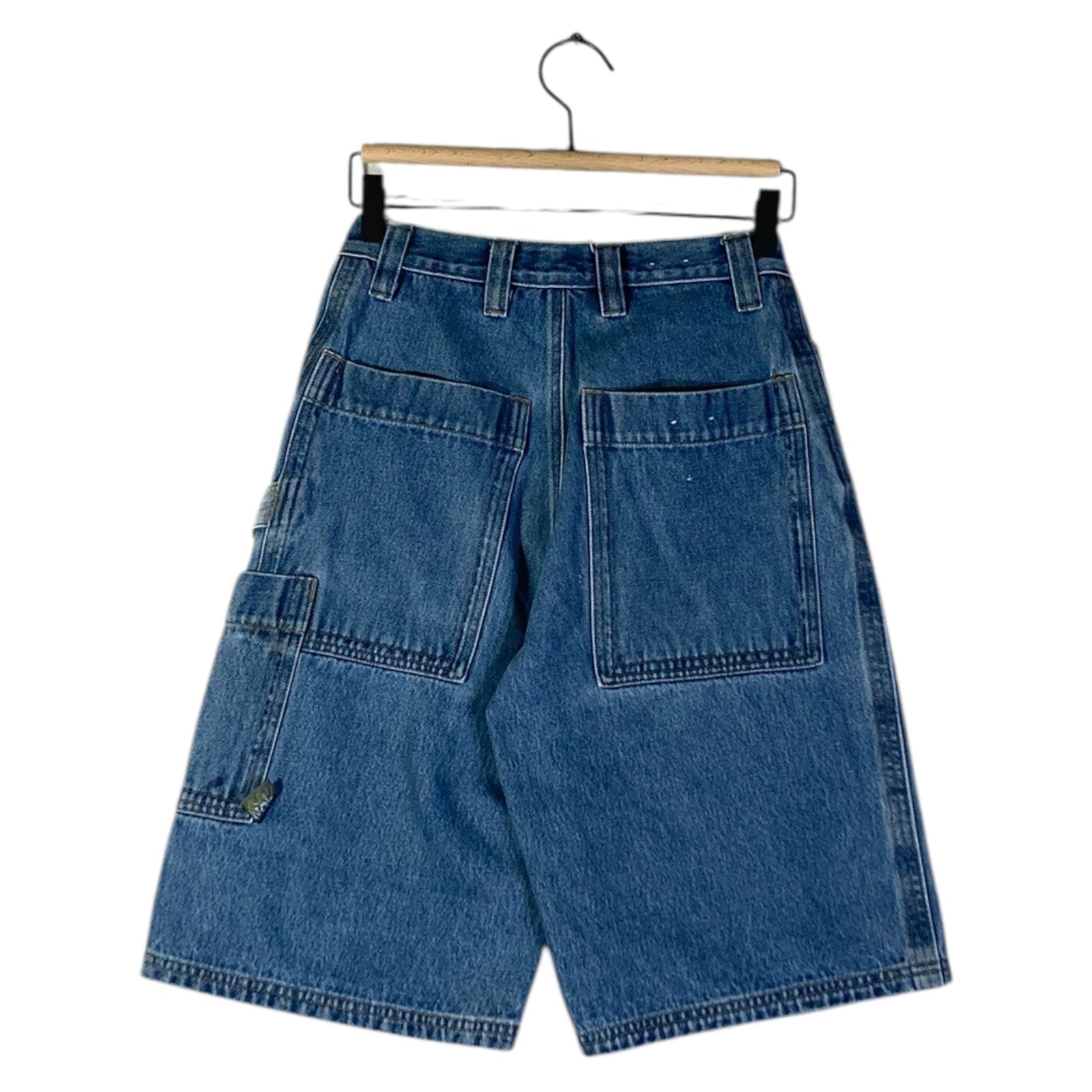 Vintage B1 Soul Utility Workwear Denim Shorts 26x10