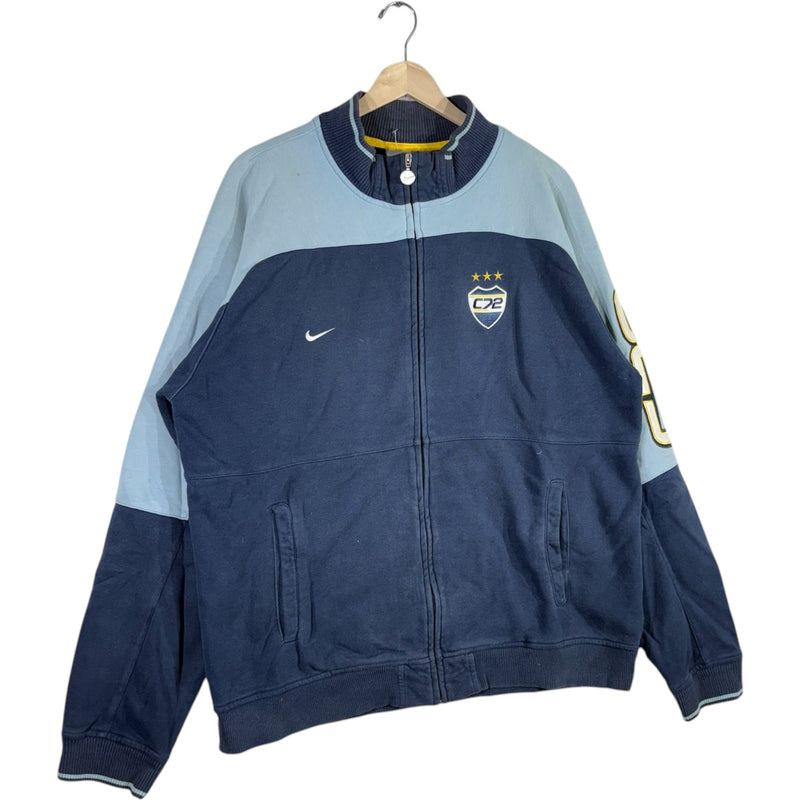 Vintage Nike Argentina Boca Juniors Track Light Jacket