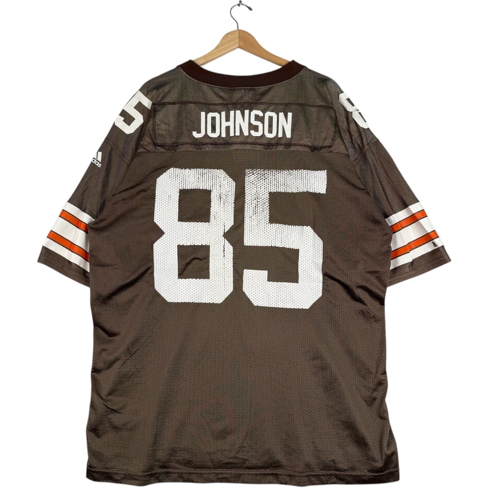 Vintage Adidas Cleveland Browns Kevin Johnson #85 NFL Jersey