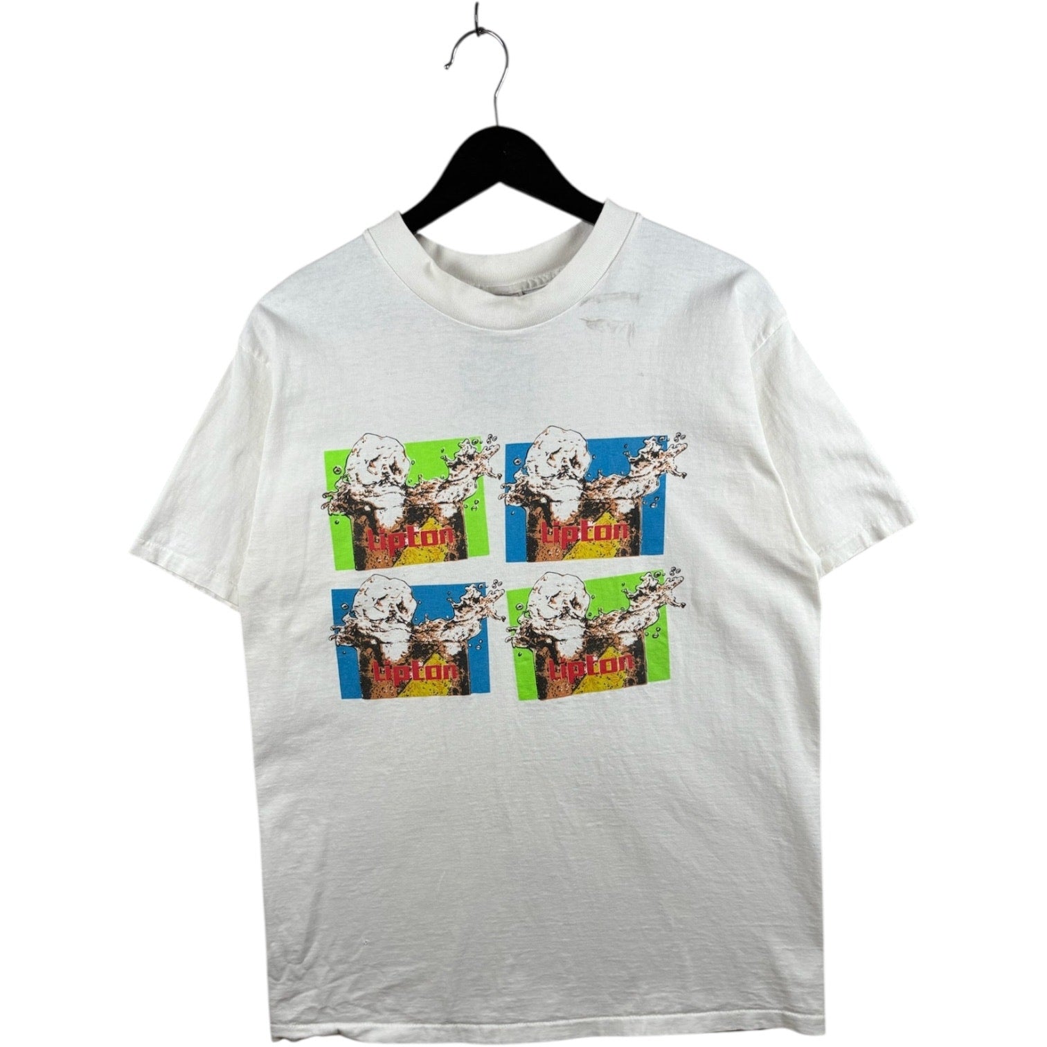Vintage Lipton Ice Tea Pop Art Graphic T-Shirt