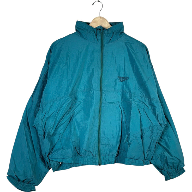 Vintage Reebok Mini Logo Full Zip Windbreaker