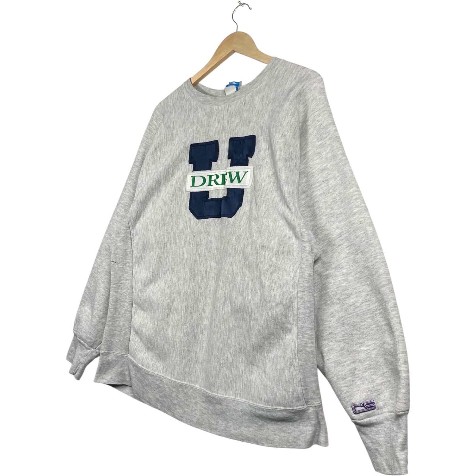 Vintage U Drew University Knit Sweatshirt