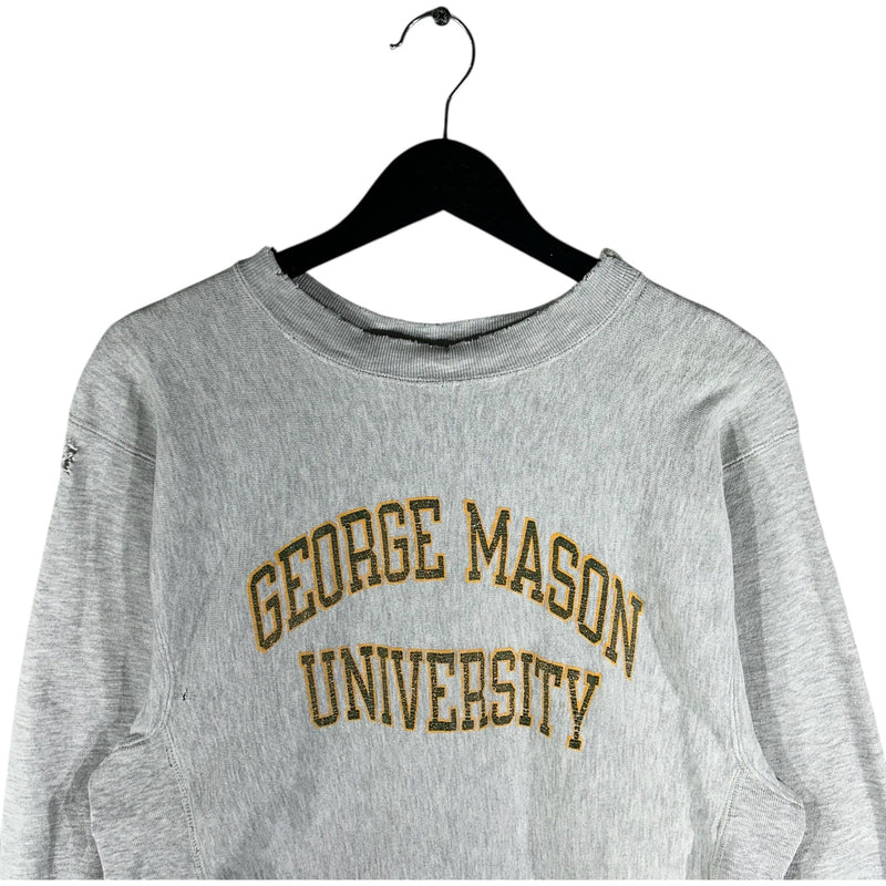 Vintage Champion Reverse Weave George Mason University Crewneck