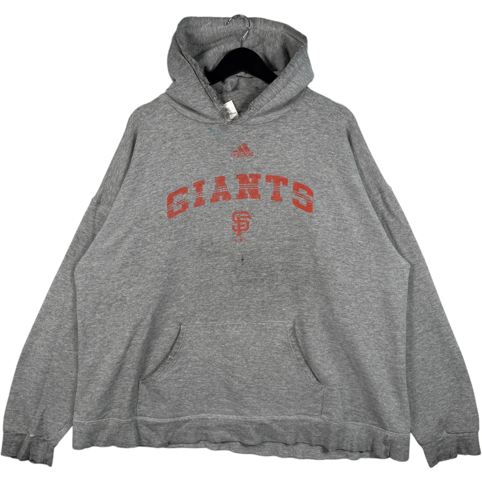 Vintage Adidas San Francisco Giants Spellout MLB Hoodie