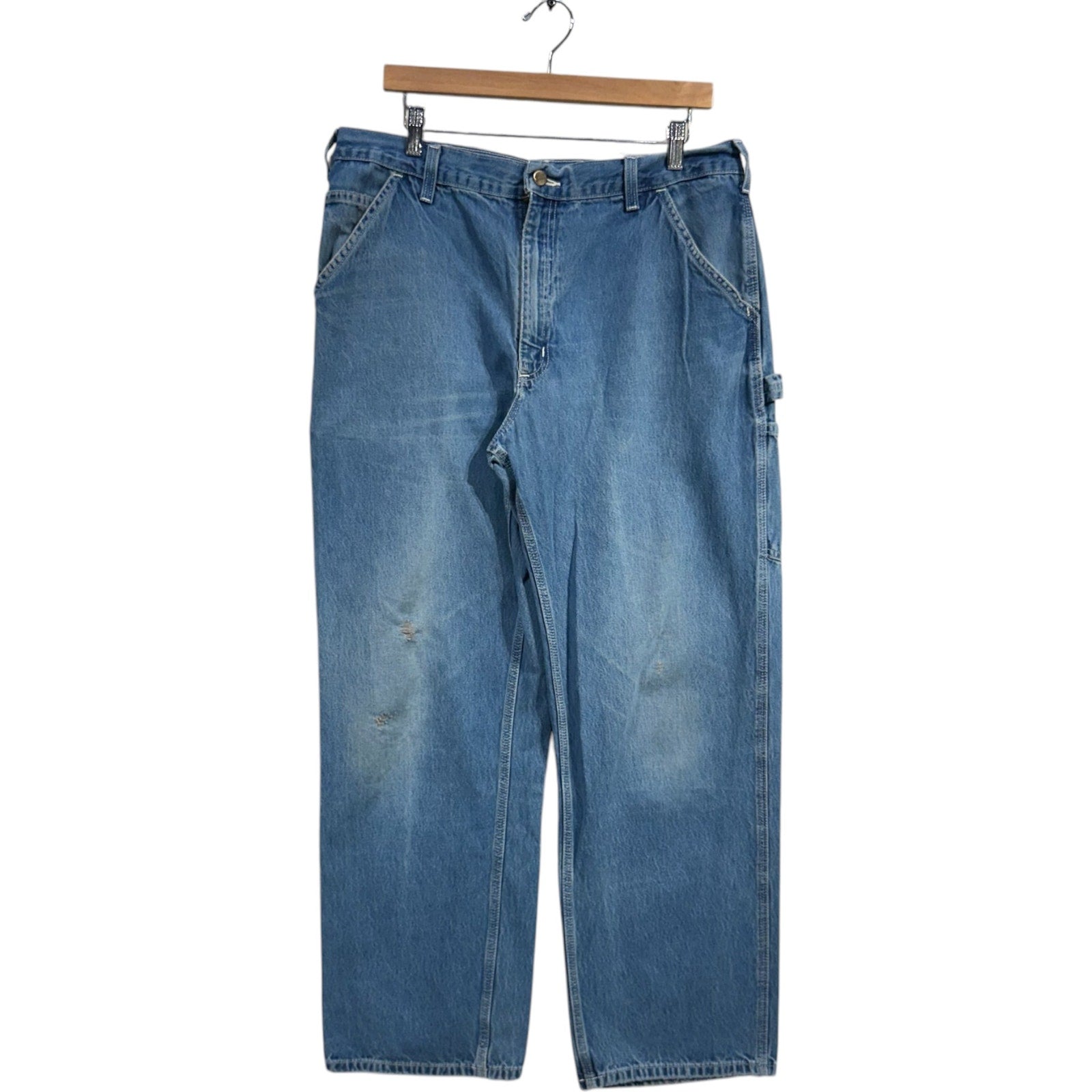 Vintage Carhartt Carpenter Denim Pants 36x32