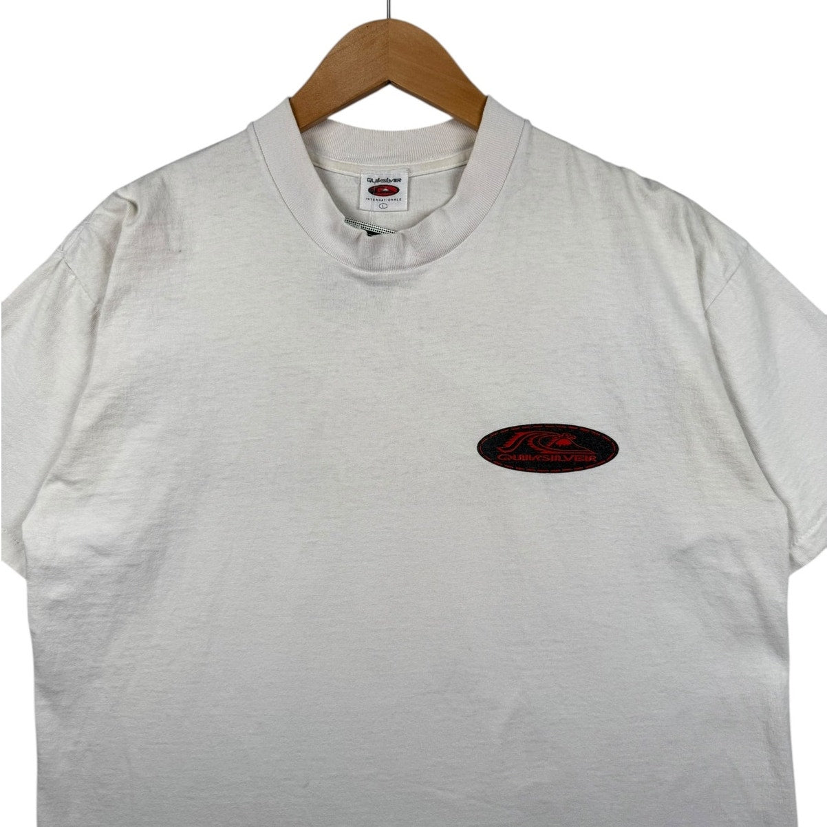 Vintage Quiksilver Surf Logo Oval T-Shirt