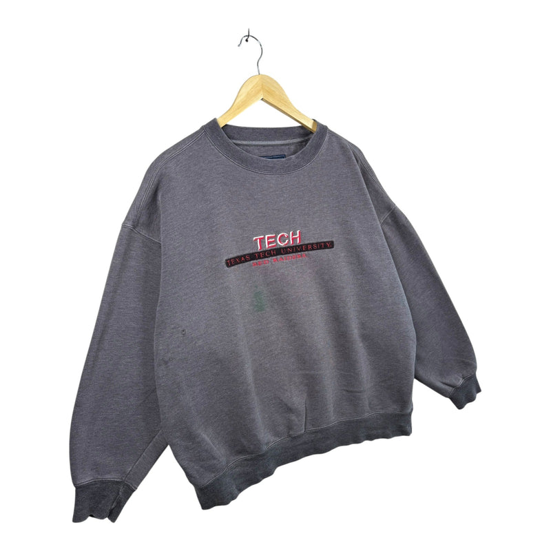Vintage Texas Tech University Red Raiders Crewneck