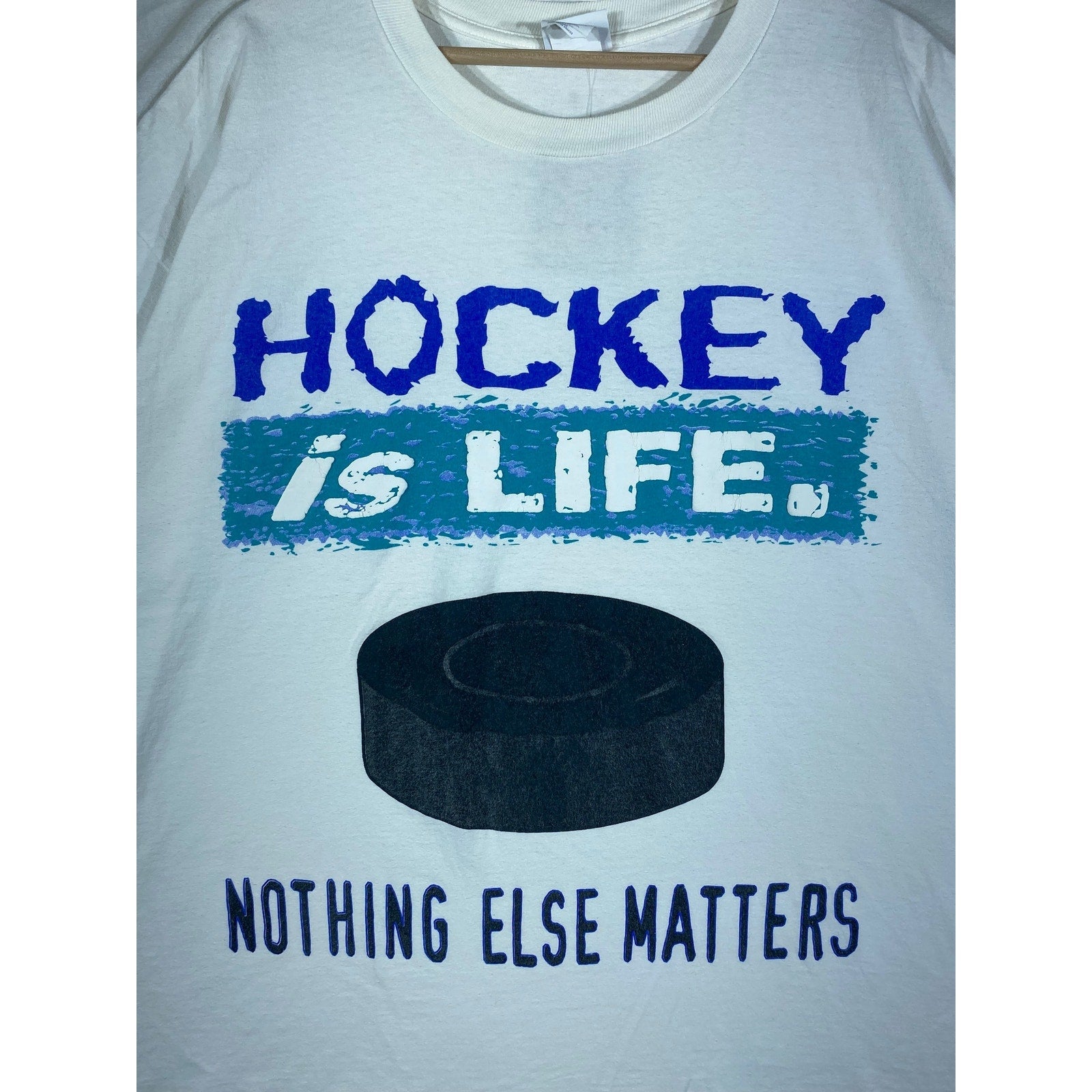 Vintage Hockey Is Life Nothing Else Matters T-Shirt