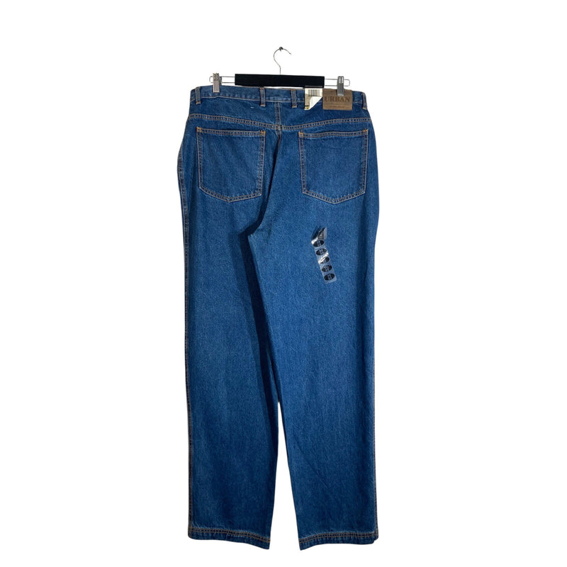 Vintage Urban Straight Leg Denim Jeans 36x32