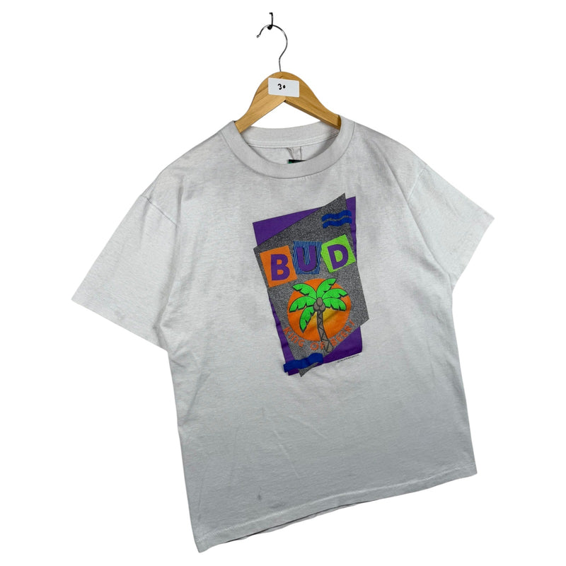 Vintage BUD King Of Beer Budweiser American Pale Short Sleeve T-Shirt