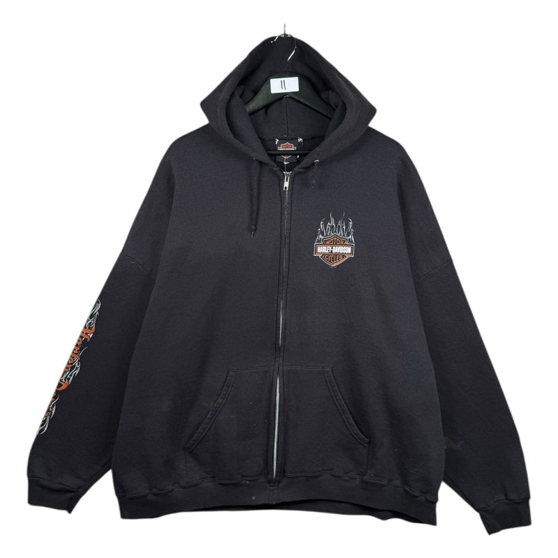 Vintage Harley Davidson Full Zip Hoodie