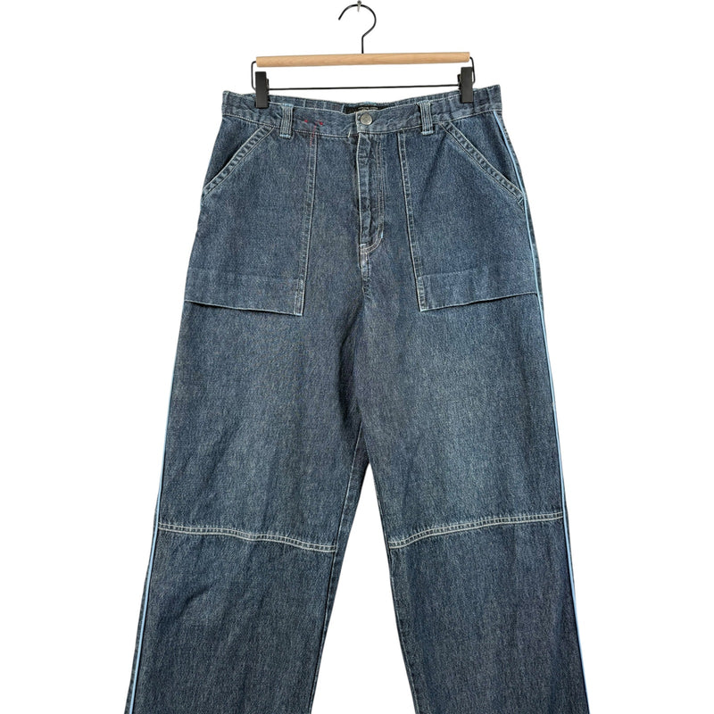 Vintage UW Jeans Wide Leg Denim Jeans 32x31