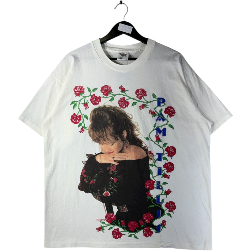 Vintage Pam Tillis Graphic Roses T-Shirt