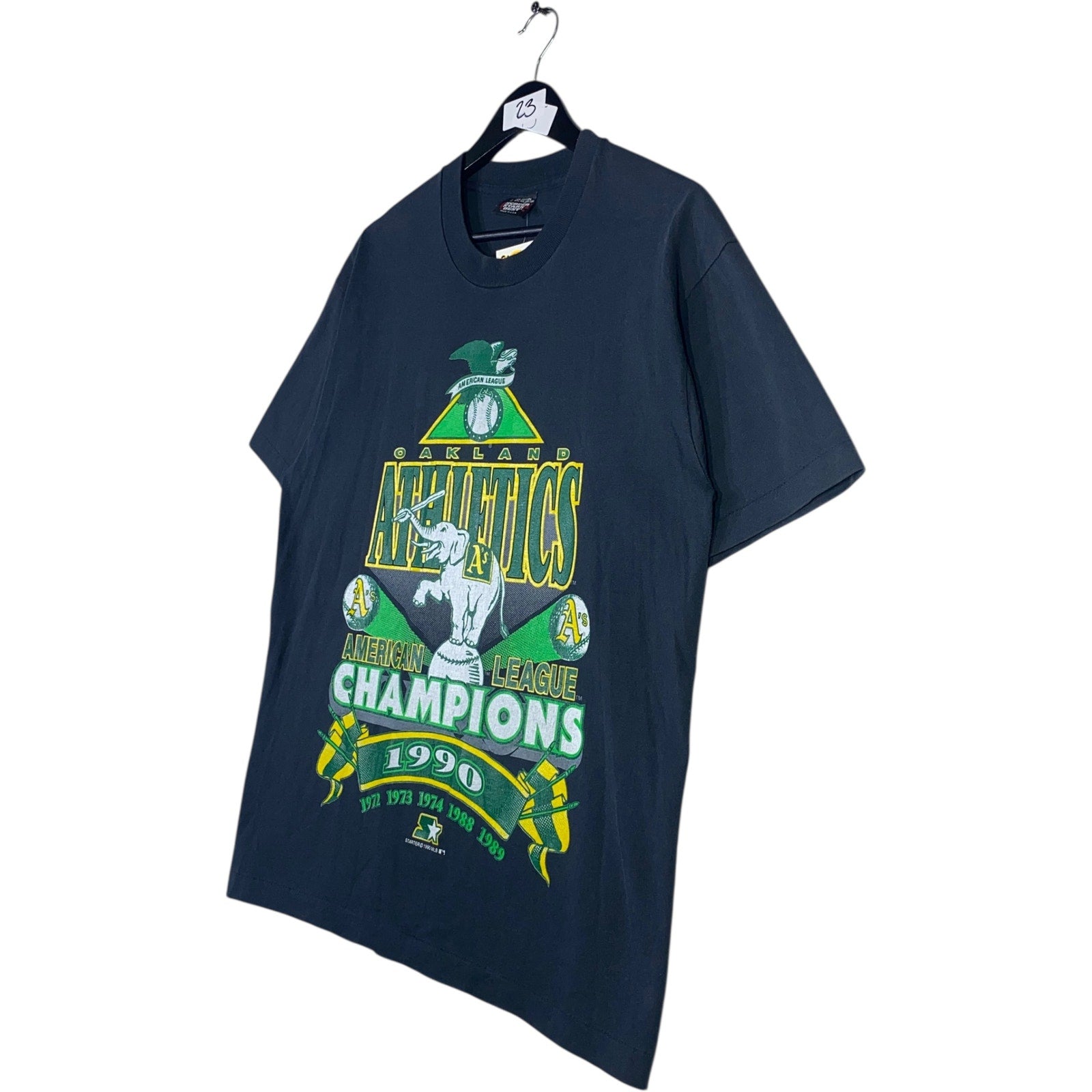 Vintage Oakland Athletics 1990 Champions MLB T-Shirt
