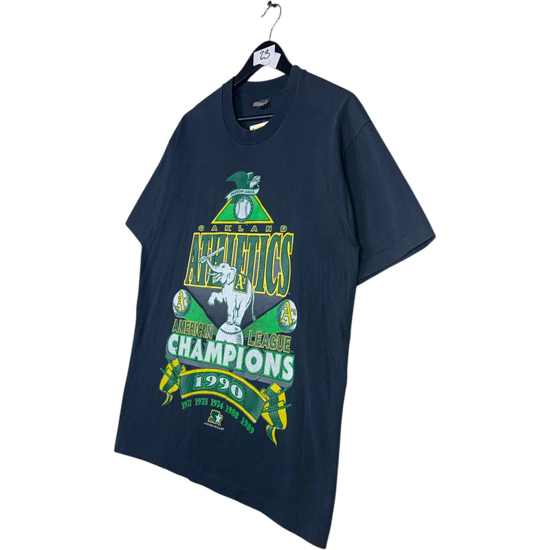 Vintage Oakland Athletics 1990 Champions MLB T-Shirt