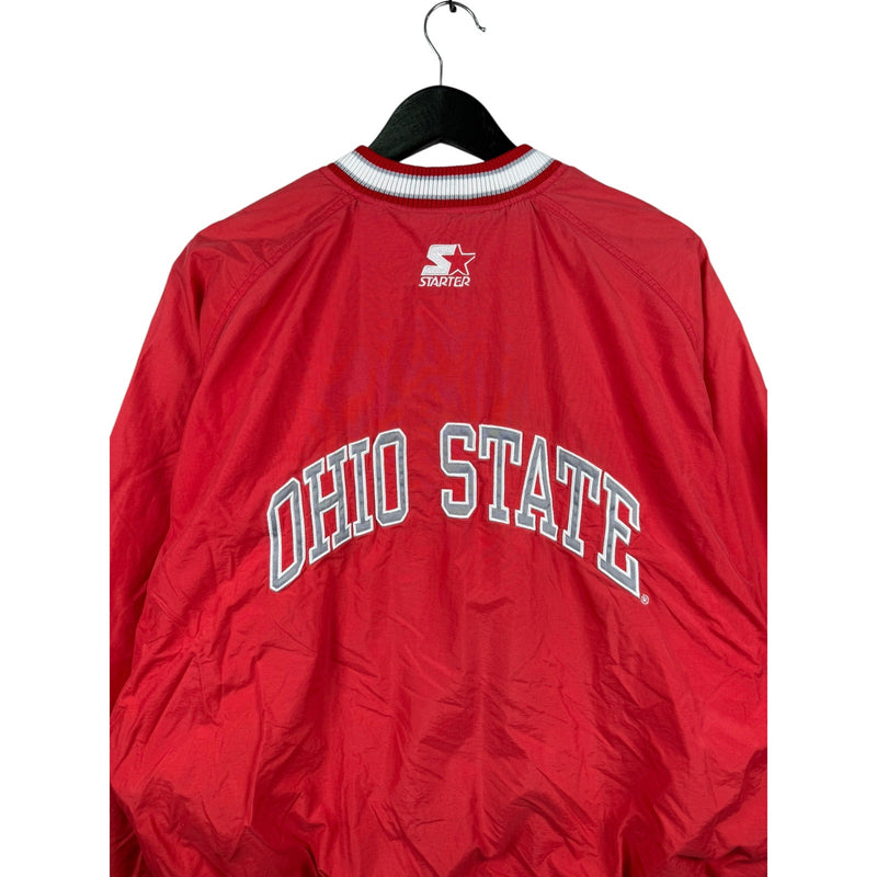 Vintage Starter Ohio State University Pullover Varsity Jacket