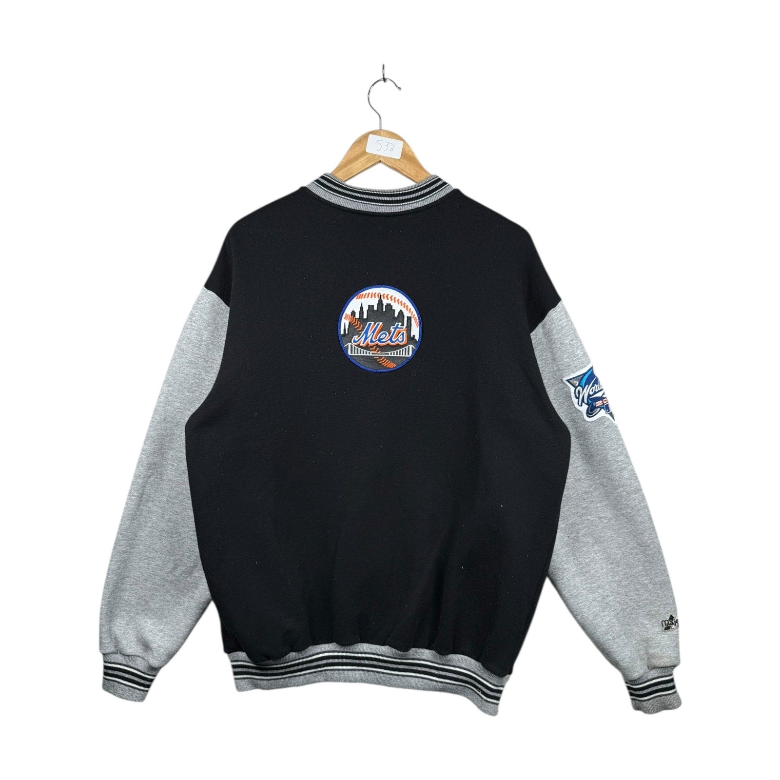 Vintage Majestic New York Mets MLB Varsity Jacket