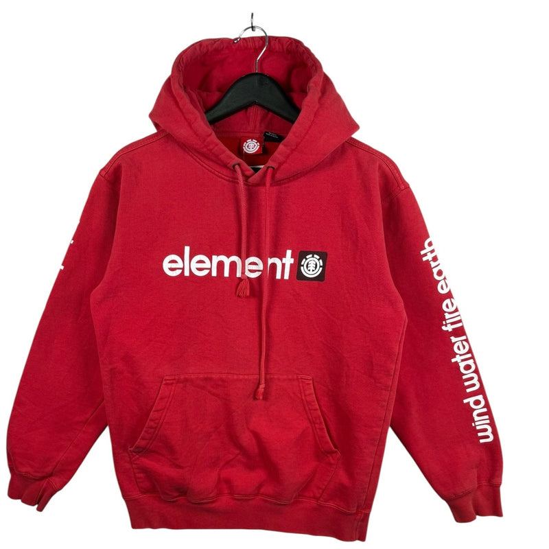 Vintage Element Wind Water Earth Fire Pullover Hoodie