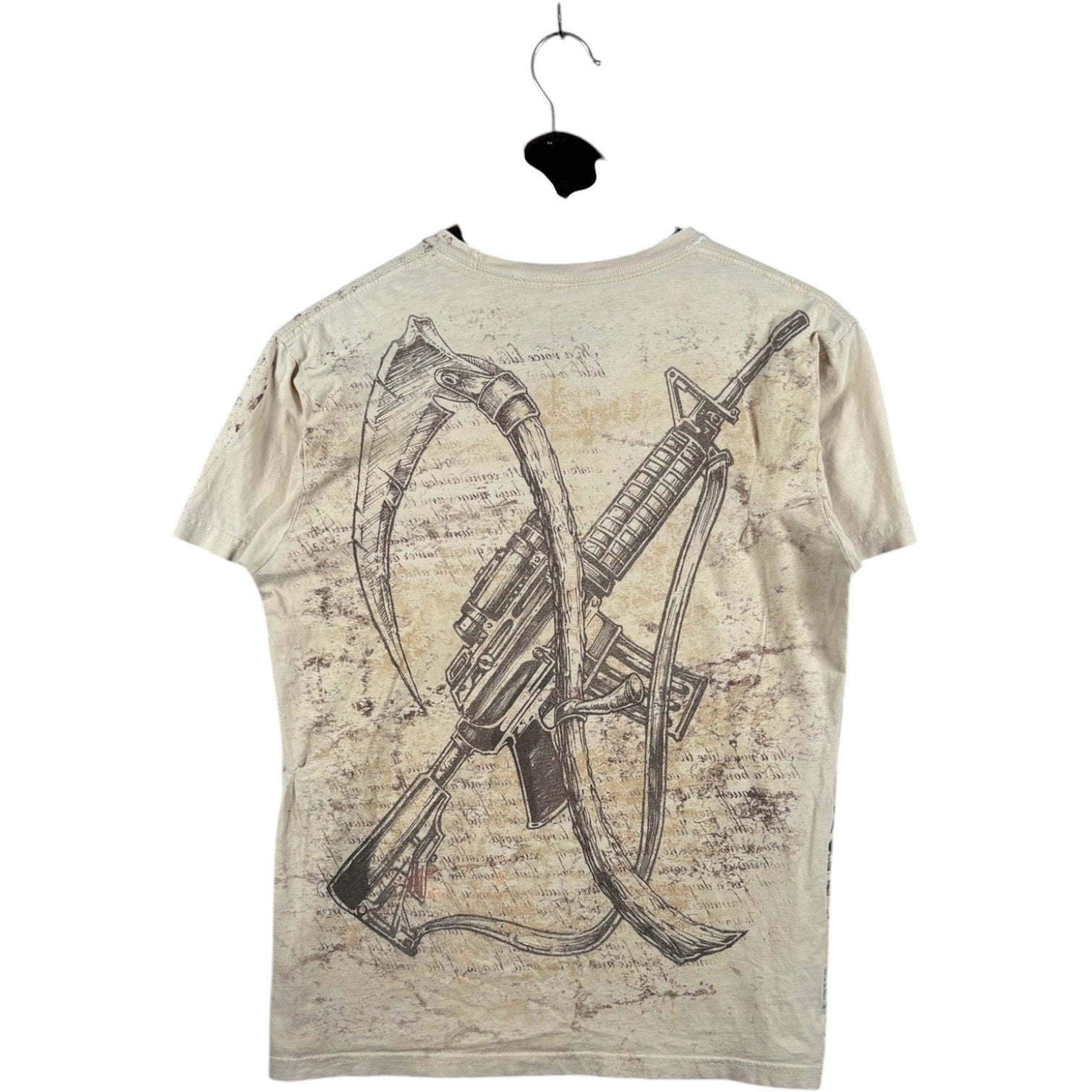 Vintage Death To The Wicked AOP T-Shirt