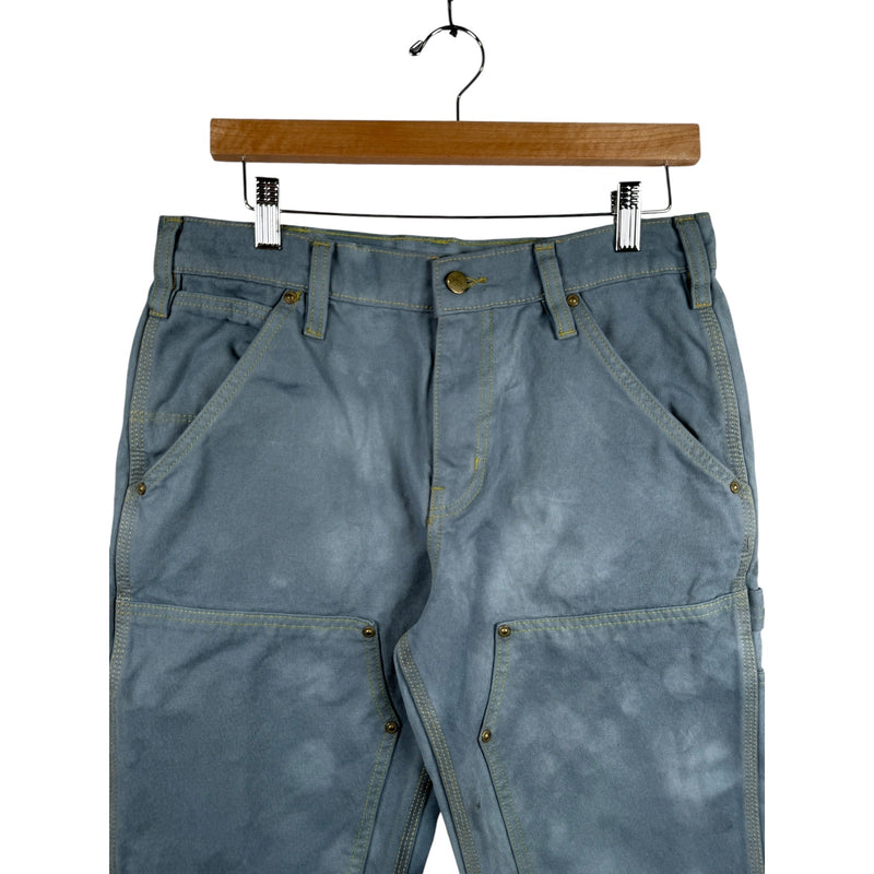 Vintage Carhartt Utility Cargo Denim Shorts 32