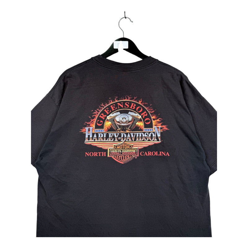 Vintage Harley Davidson Motorcycles Engine T-Shirt