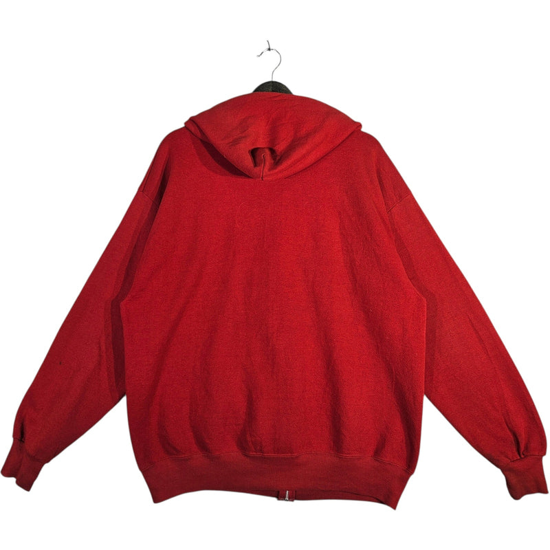 Vintage Full Zip Blank Hoodie