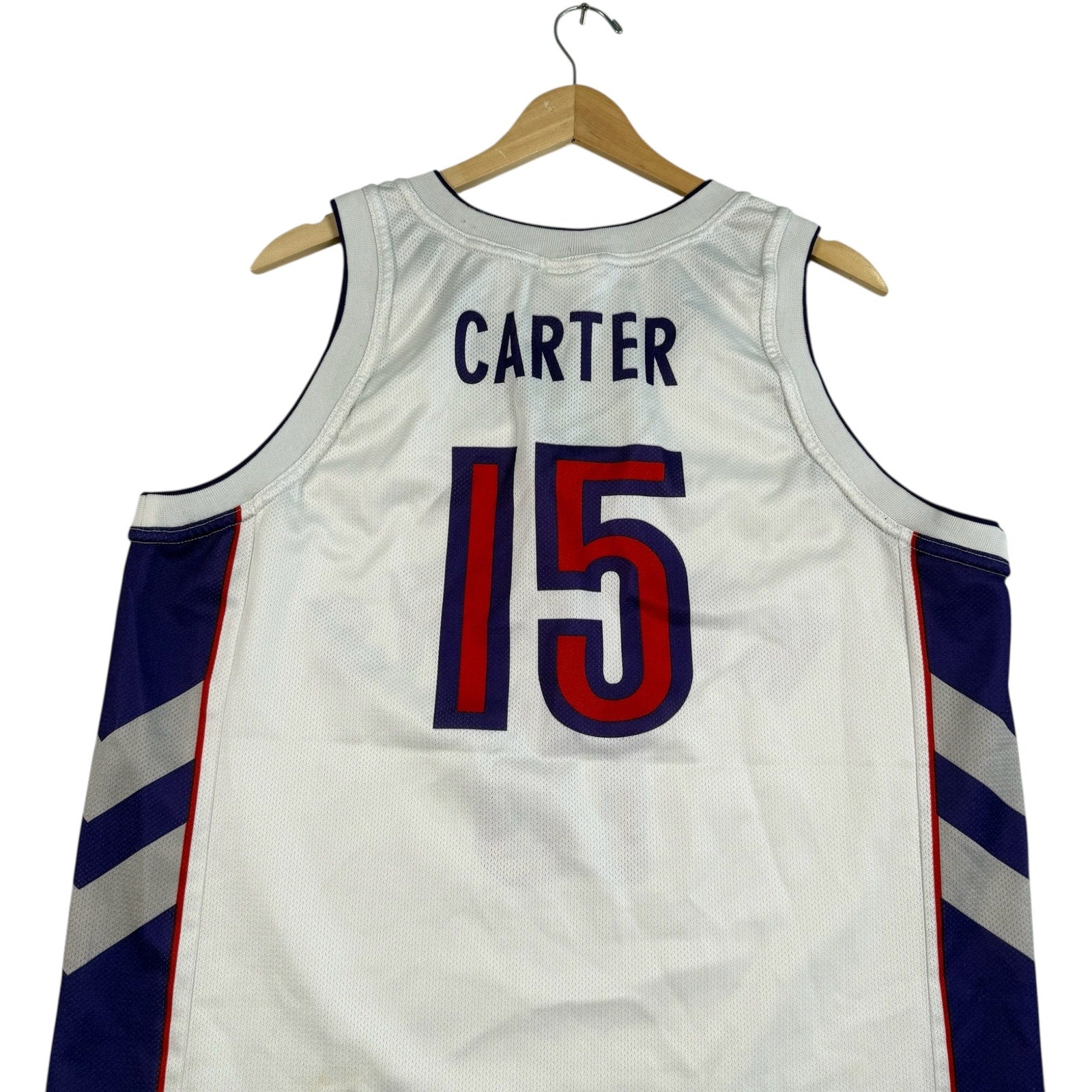Vintage Champion Toronto Raptors Vince Carter #15 NBA Jersey