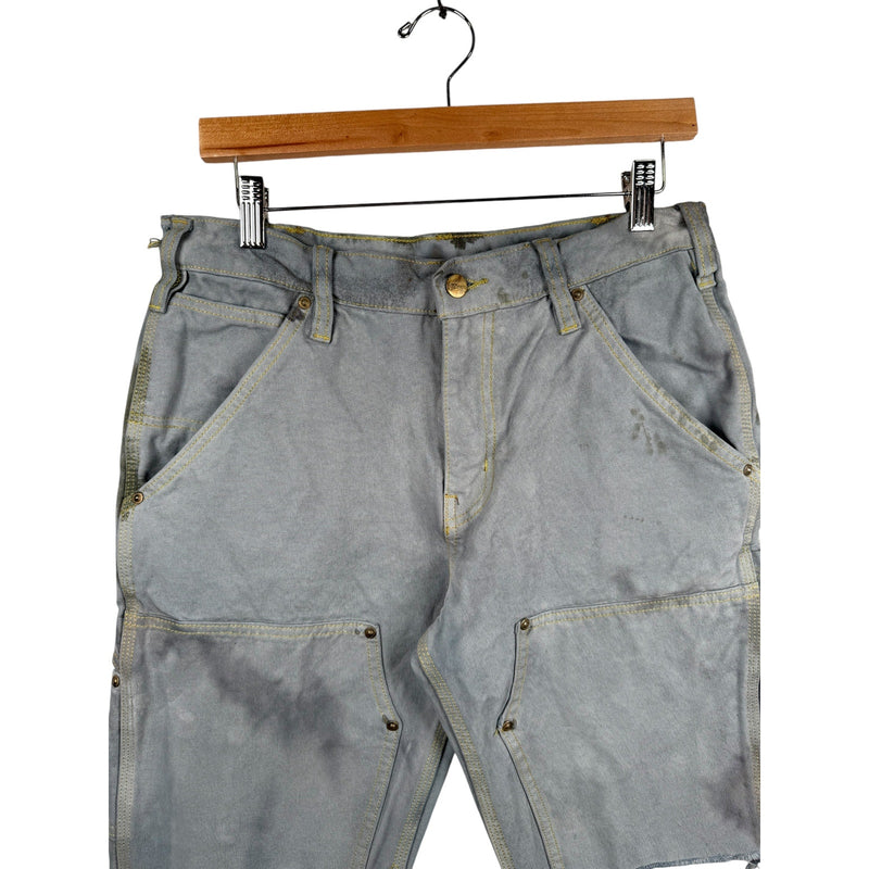 Vintage Carhartt Utility Cargo Denim Shorts 32