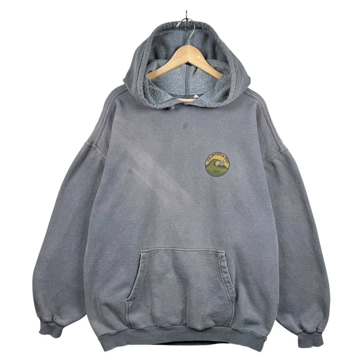 Vintage Quiksilver 1970 Surf Logo Hoodie