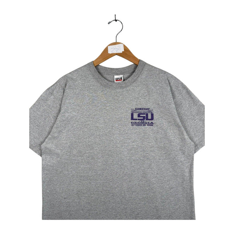 Vintage LSU Tigers vs Georgia Bulldogs Gameday Rivalry T-Shirt