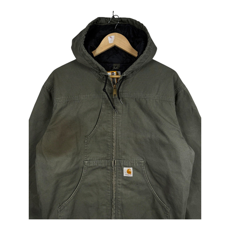 Vintage Carhartt Active Full Zip Hoodie