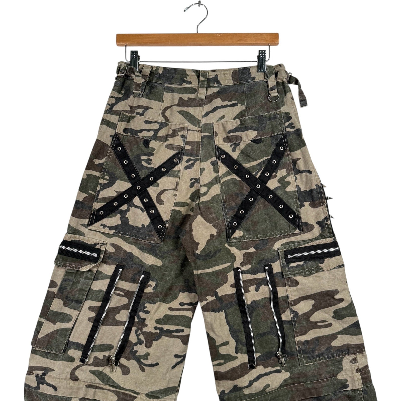 Y2K Criminal Damage Cargo Pants 30